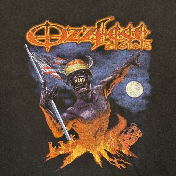 Vintage Ozzfest T-Shirt 2003 Mens XL Ozzy Korn Marilyn Manson Disturbed Y2K - XL - Picture 3 of 9